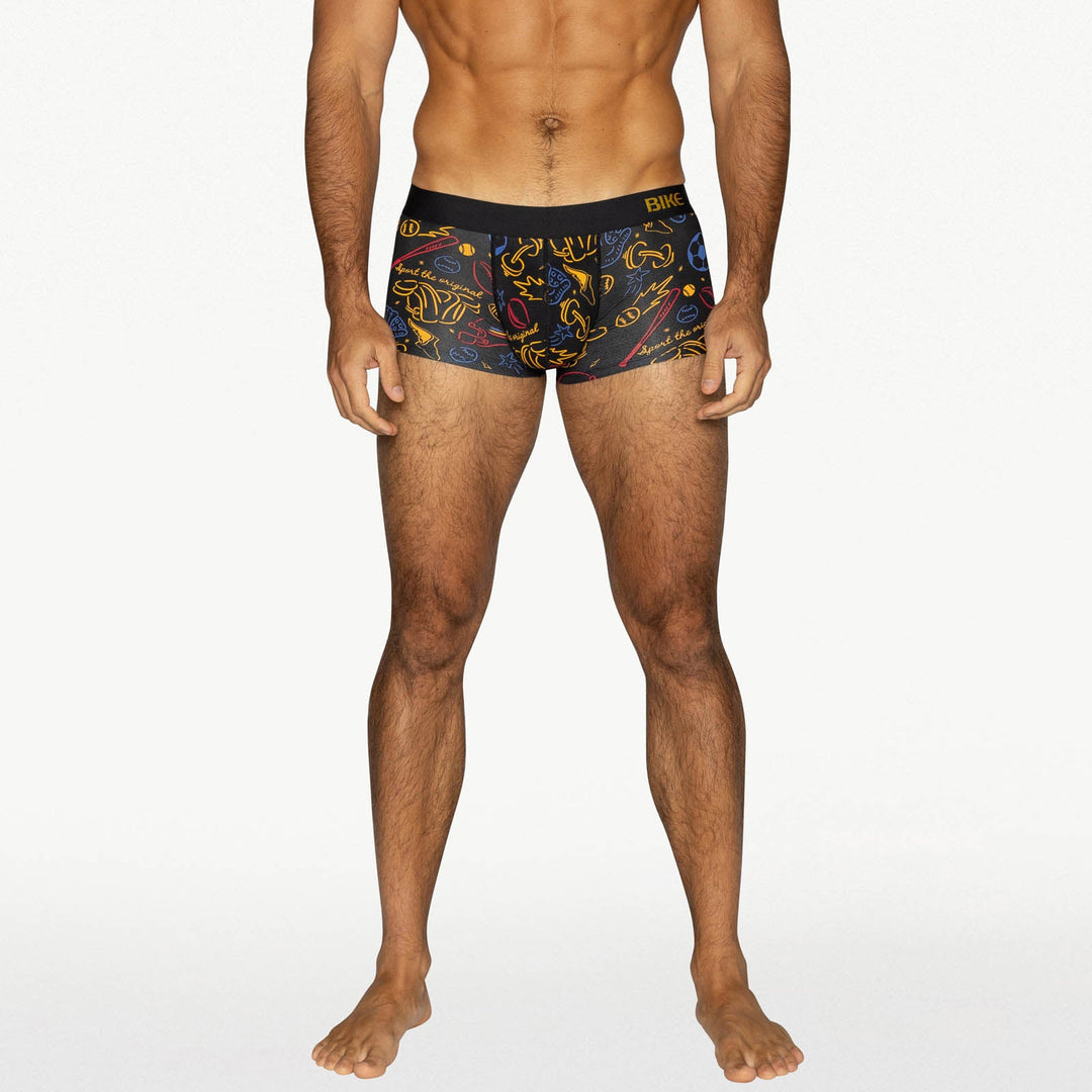 BIKE® Athletic Active Trunk – Men’s Ultra-Soft Modal Underwear in Exclusive Sports Print