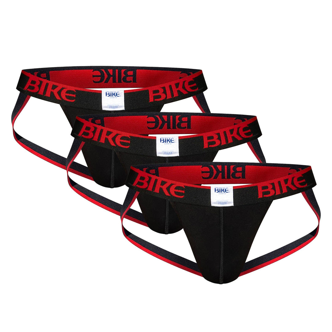 BIKE® 3-Pack Stretch Cotton Men's Jockstrap – men's jockstrap
