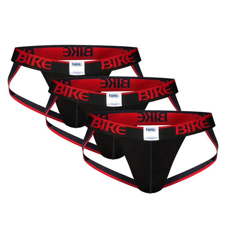 BIKE® 3-Pack Stretch Cotton Men's Jockstrap – men's jockstrap