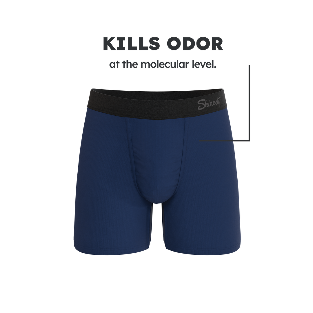 The Big Blue: Navy Fart Proof Ball Hammock® Pouch Underwear