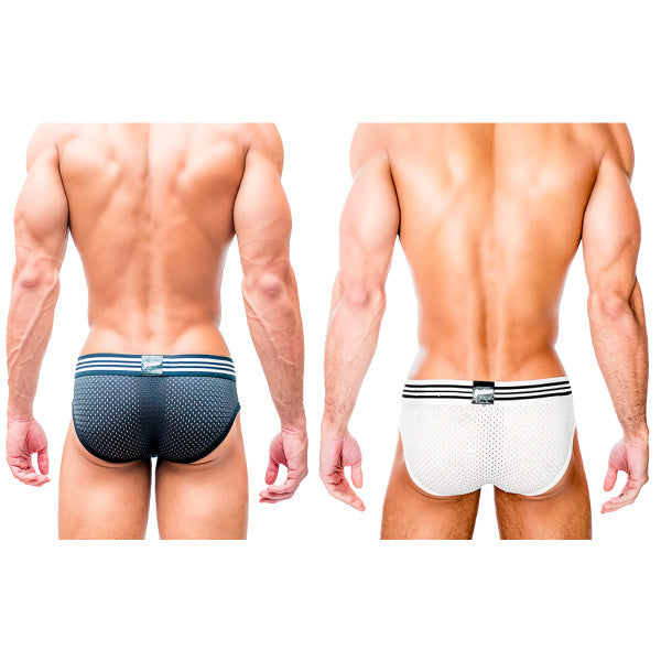 CA-RIO-CA Men's Gostoso Mesh Brief 2pack Briefs in 