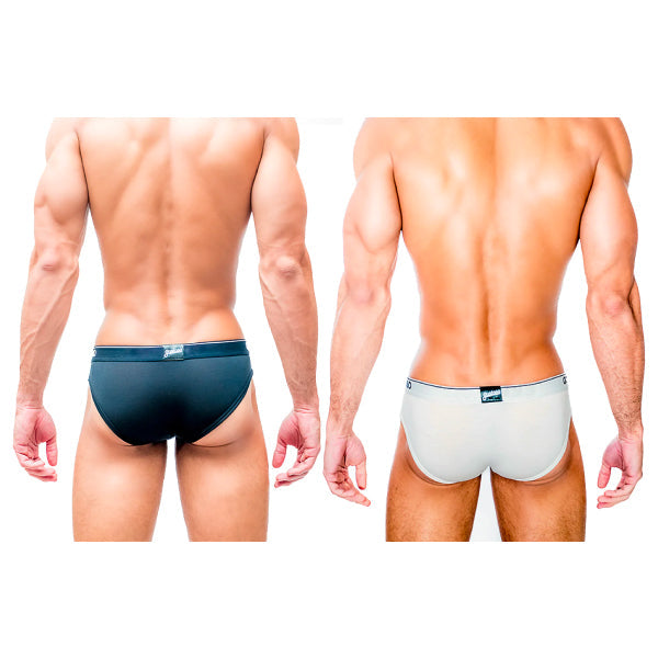CA-RIO-CA Men's Gostoso Solid Brief 2pack Briefs in 