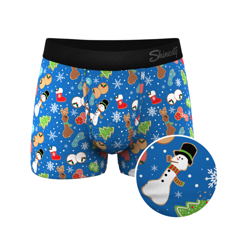 Shinesty "The Baked Goodies" Christmas Cookies Ball Hammock® Pouch Trunks