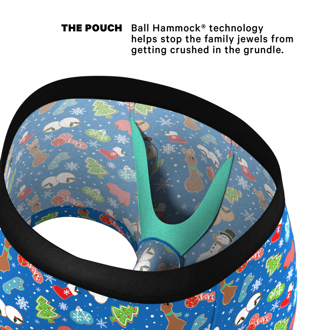 Shinesty "The Baked Goodies" Christmas Cookies Ball Hammock® Pouch Trunks