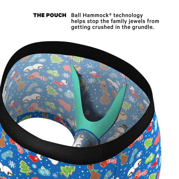 Shinesty "The Baked Goodies" Christmas Cookies Ball Hammock® Pouch Trunks