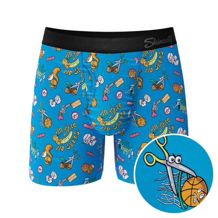 The Balls Voyage Vasectomy Boxer Briefs with Ball Hammock® Pouch & Fly