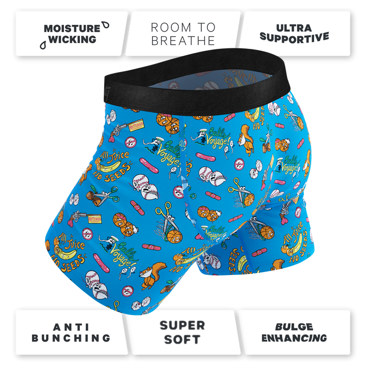The Balls Voyage Vasectomy Boxer Briefs with Ball Hammock® Pouch & Fly