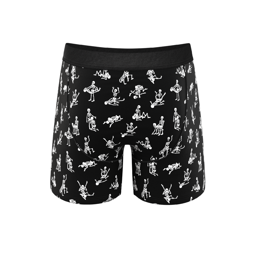 Bare Back Bones Glow in the Dark Skeleton Underwear | Ball Hammock® Pouch