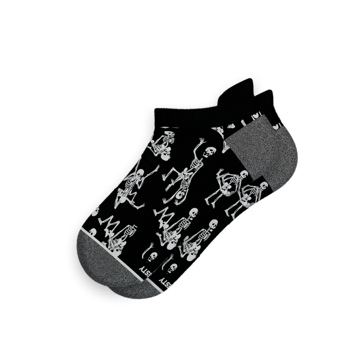 The Bare Back Bones | Skeletons Heel Hammock™ Ankle Socks