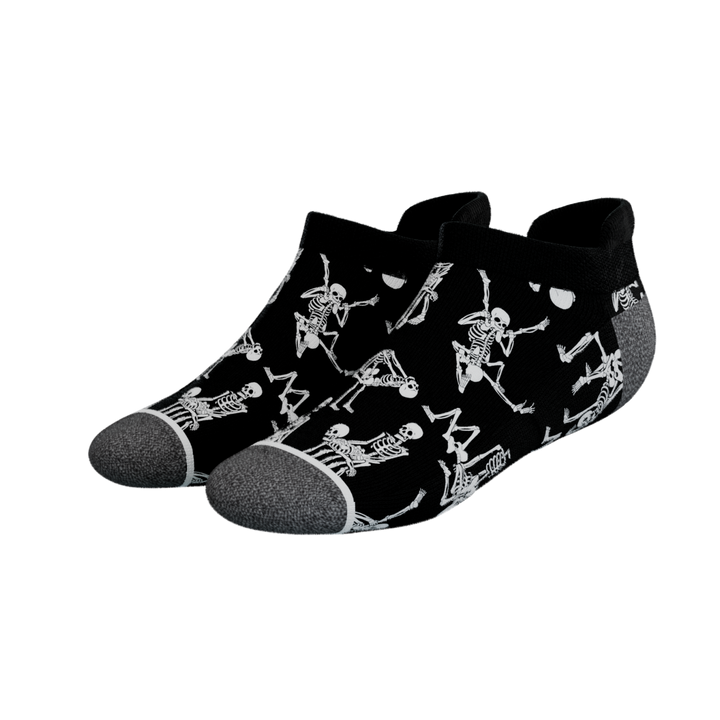 The Bare Back Bones | Skeletons Heel Hammock™ Ankle Socks