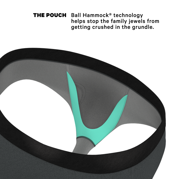 The Basalt | Heather Charcoal Ball Hammock® Pouch Underwear Briefs