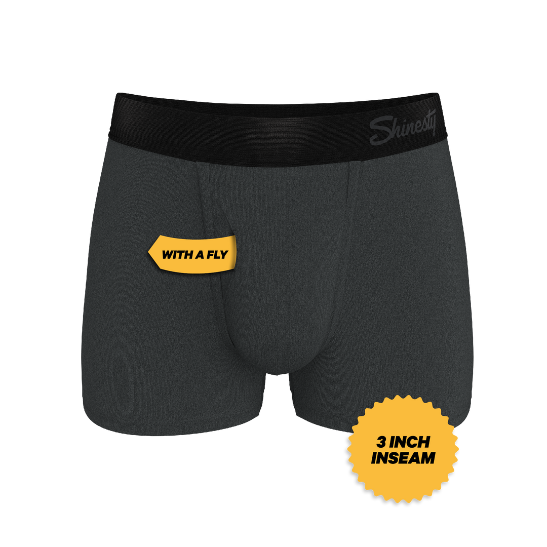 The Basalt Heather Charcoal Trunks - Ball Hammock® Pouch