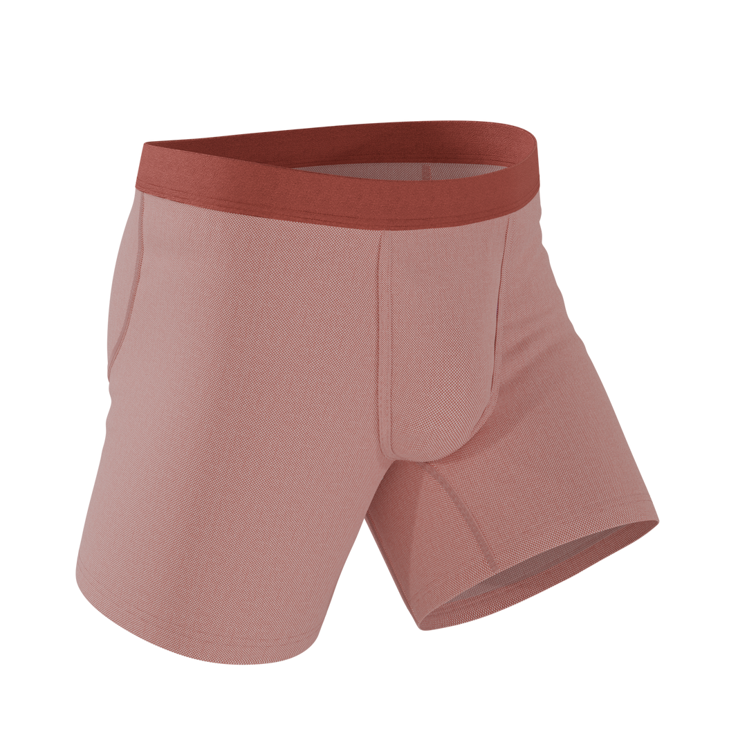 Shinesty Bell Pep Red Chambray Ball Hammock® Pouch Underwear