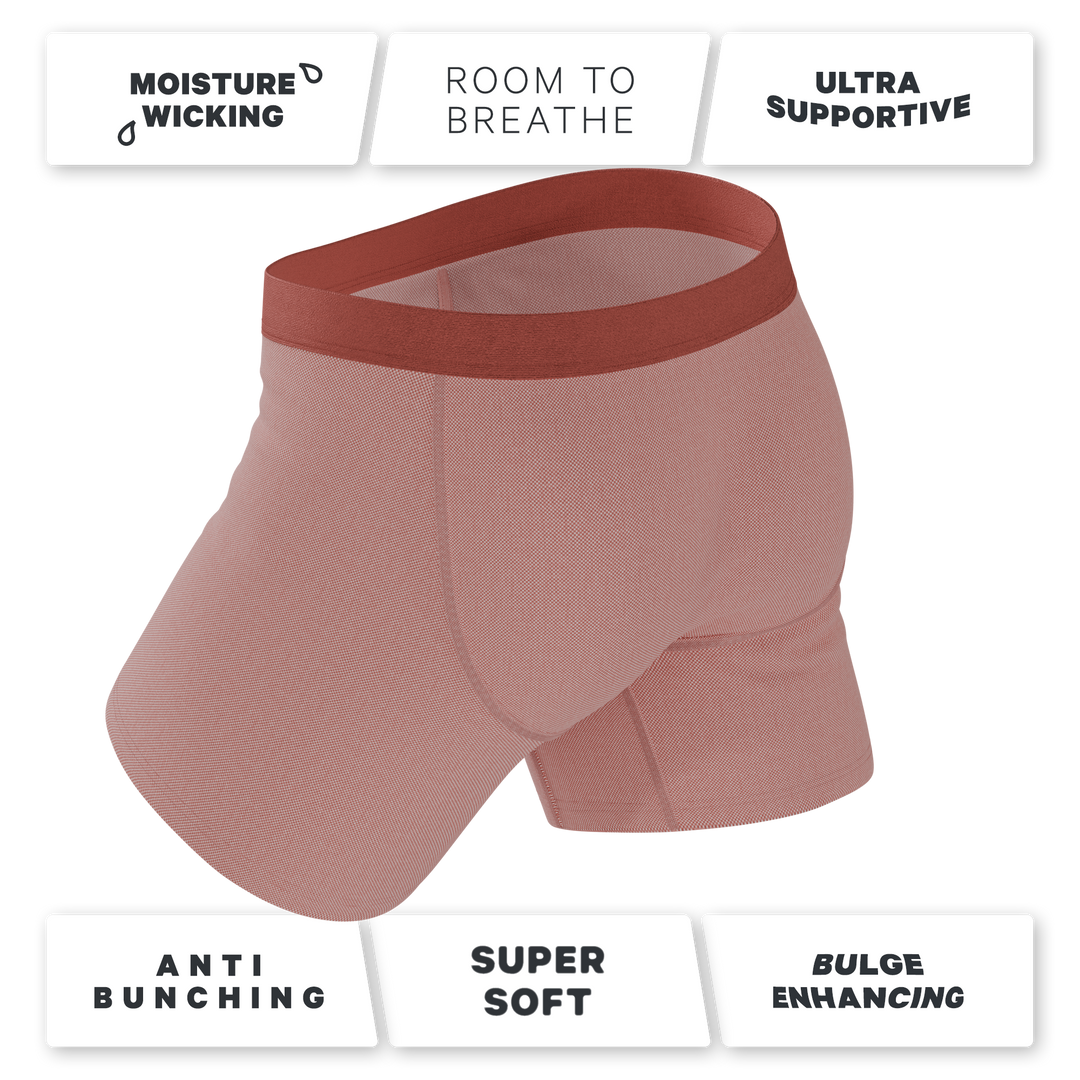 Shinesty Bell Pep Red Chambray Ball Hammock® Pouch Underwear