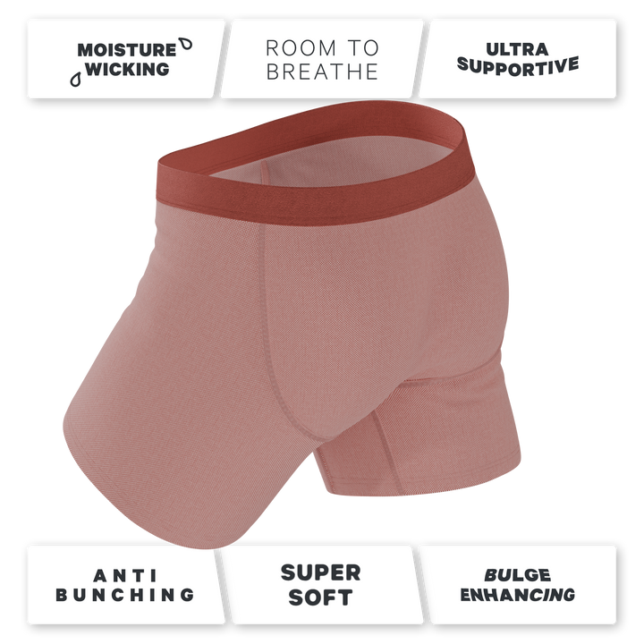 Shinesty Bell Pep Red Chambray Ball Hammock® Pouch Underwear
