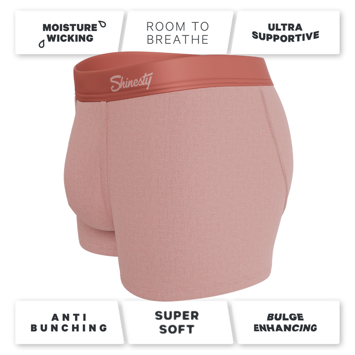 The Bell Pep Red Chambray Ball Hammock® Pouch Trunks Underwear by Shinesty