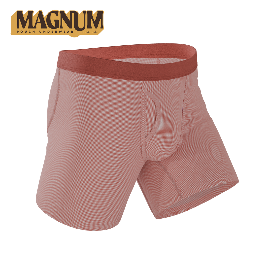 The Bell Pep Red Chambray Ball Hammock® Magnum Big Pouch Underwear by Shinesty