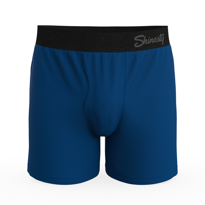 Shinesty "The Big Blue" Classic Navy Loose-Fit Boxers