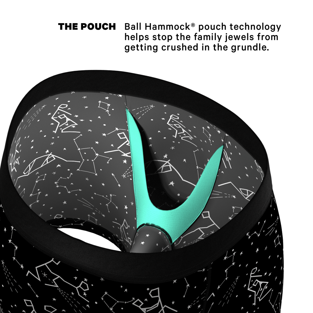 The Big Bang | Glow In The Dark Constellation Ball Hammock® Pouch Underwear