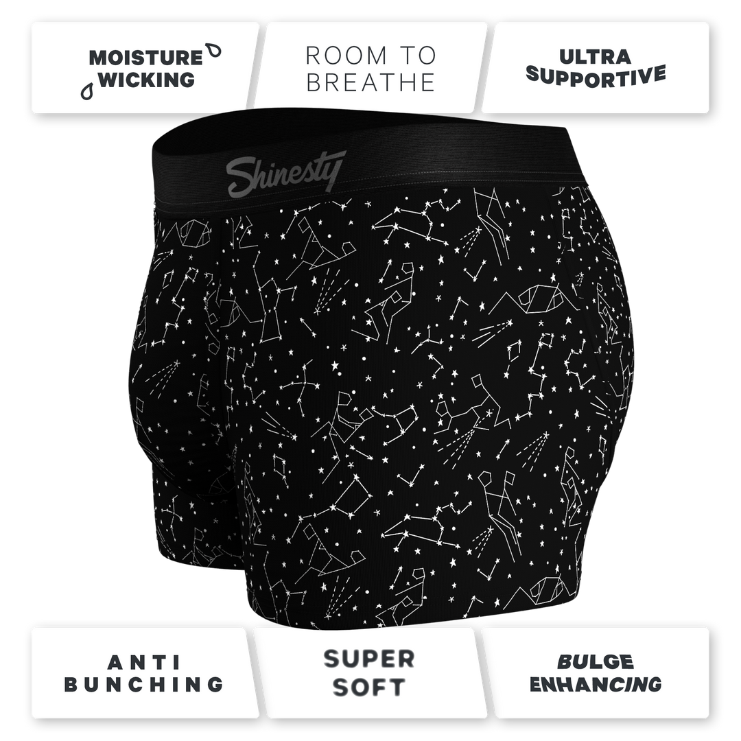 The Big Bang Glow In The Dark Constellation Ball Hammock® Pouch Trunks
