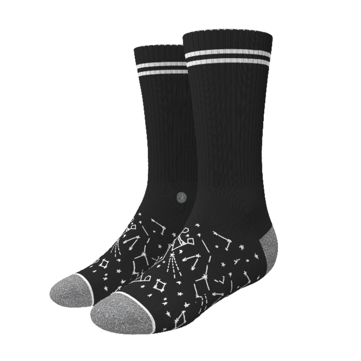 Shinesty "Big Bang" Constellation Heel Hammock™ Crew Socks