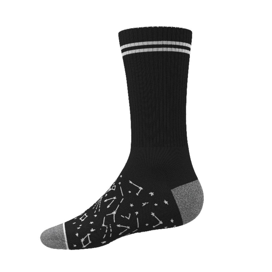 Shinesty "Big Bang" Constellation Heel Hammock™ Crew Socks