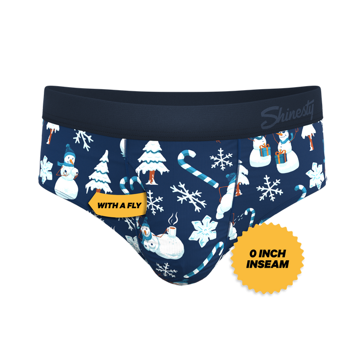 Shinesty "The Big Blizzard" Naughty Snowmen Ball Hammock® Pouch Briefs Underwear