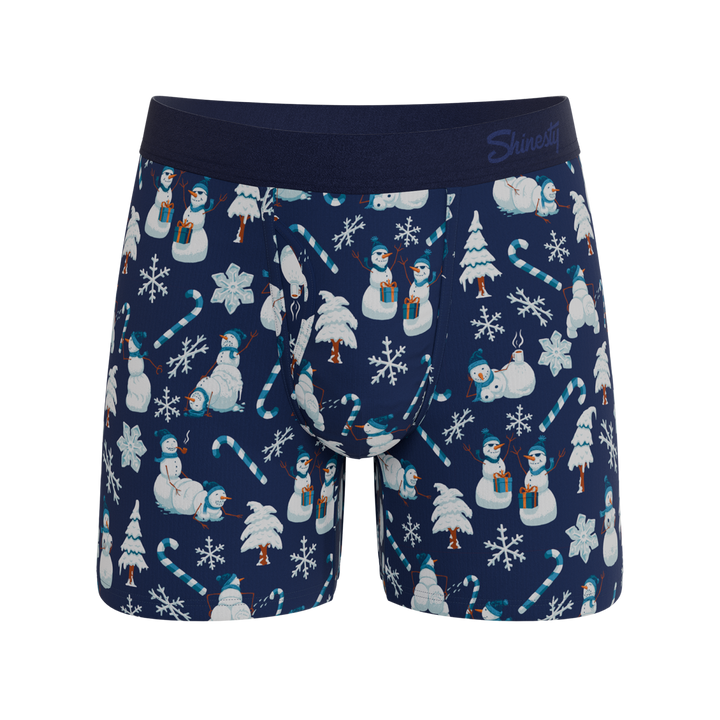 Shinesty "The Big Blizzard" Naughty Snowmen Ball Hammock® Magnum Pouch Boxer Briefs