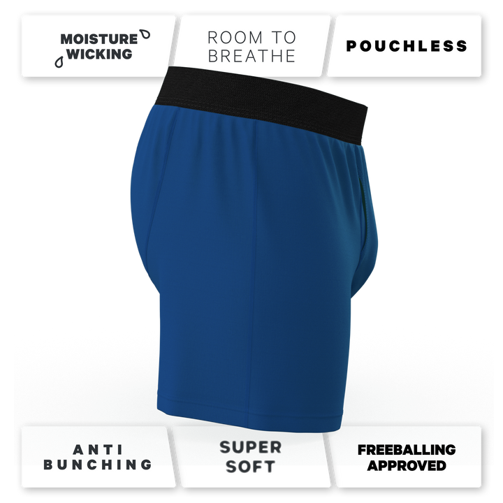 Shinesty "The Big Blue" Classic Navy Loose-Fit Boxers