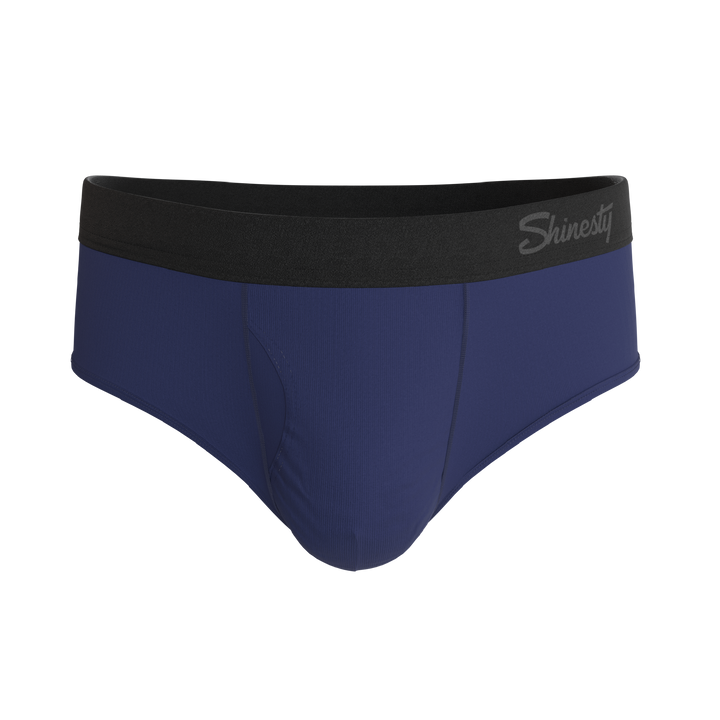 The Big Blue Briefs | Classic Navy Solid Ball Hammock® Pouch Underwear