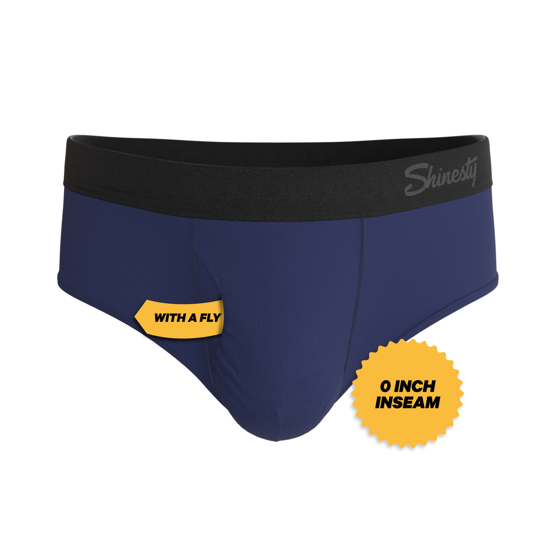 The Big Blue Briefs | Classic Navy Solid Ball Hammock® Pouch Underwear