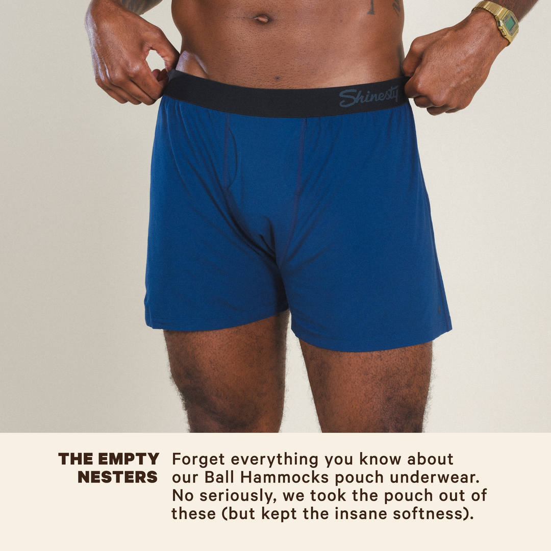 Shinesty "The Big Blue" Classic Navy Loose-Fit Boxers