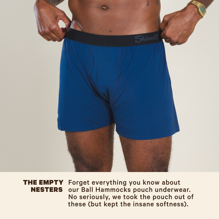 Shinesty "The Big Blue" Classic Navy Loose-Fit Boxers