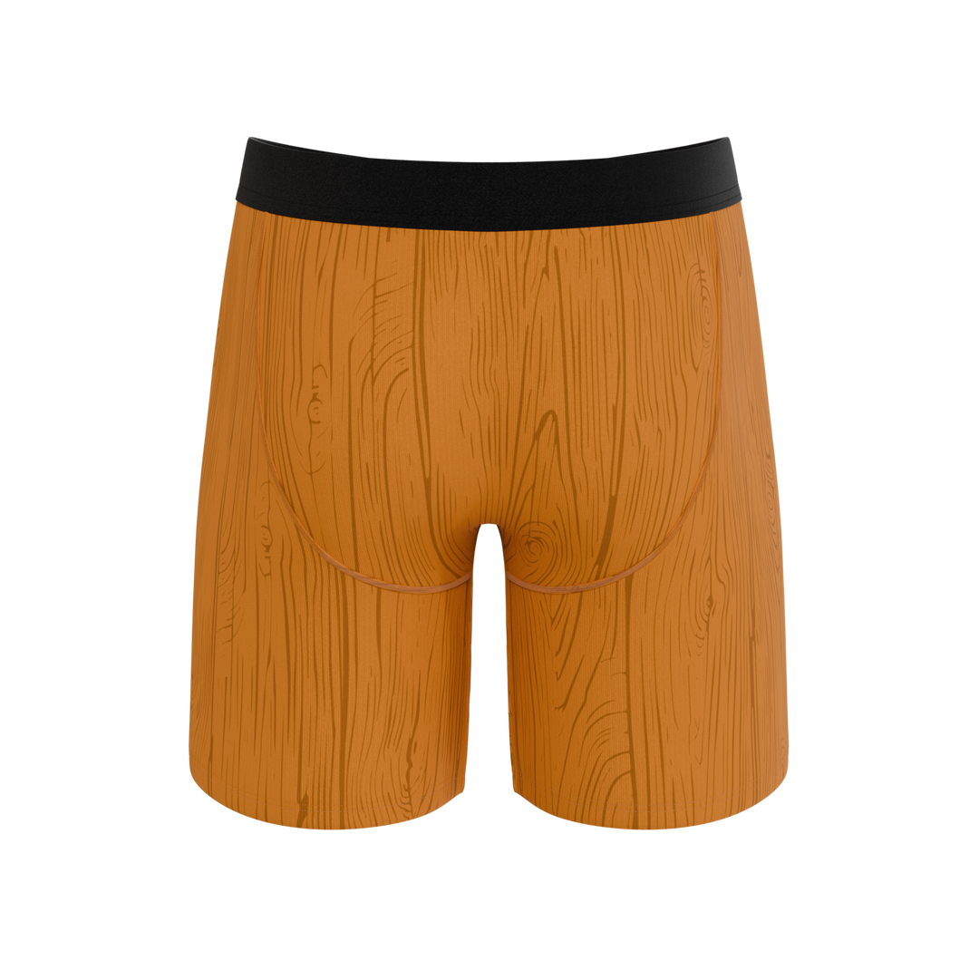 Shinesty x Middle Class Fancy The Big Deck Energy Ball Hammock long leg underwear with fly – collab boxer