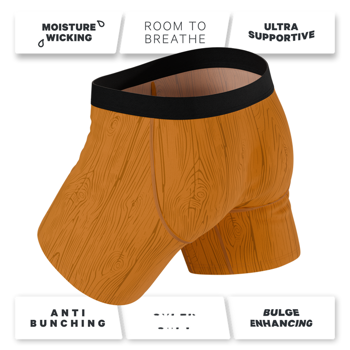 Shinesty x Middle Class Fancy The Big Deck Energy Ball Hammock pouch underwear – men's collab boxer briefs