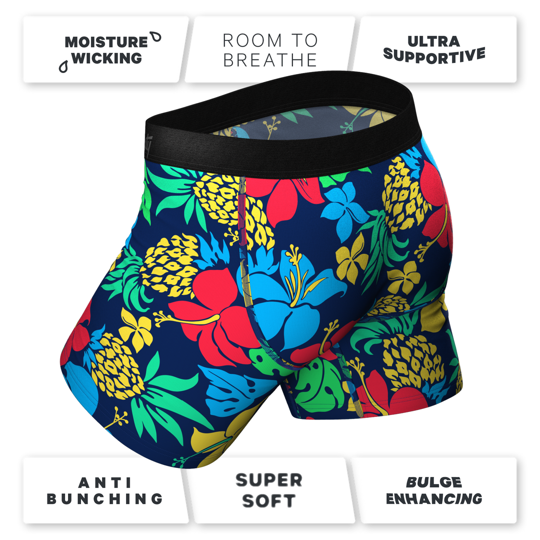 The Big Kahunas Hawaiian Underwear | Micromodal Ball Hammock® Pouch & Fly