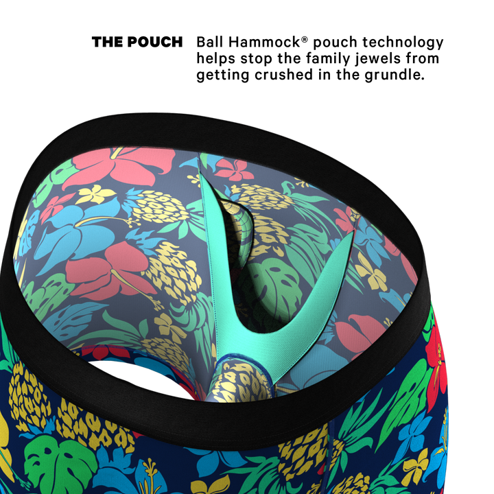 The Big Kahunas Hawaiian Underwear | Micromodal Ball Hammock® Pouch & Fly