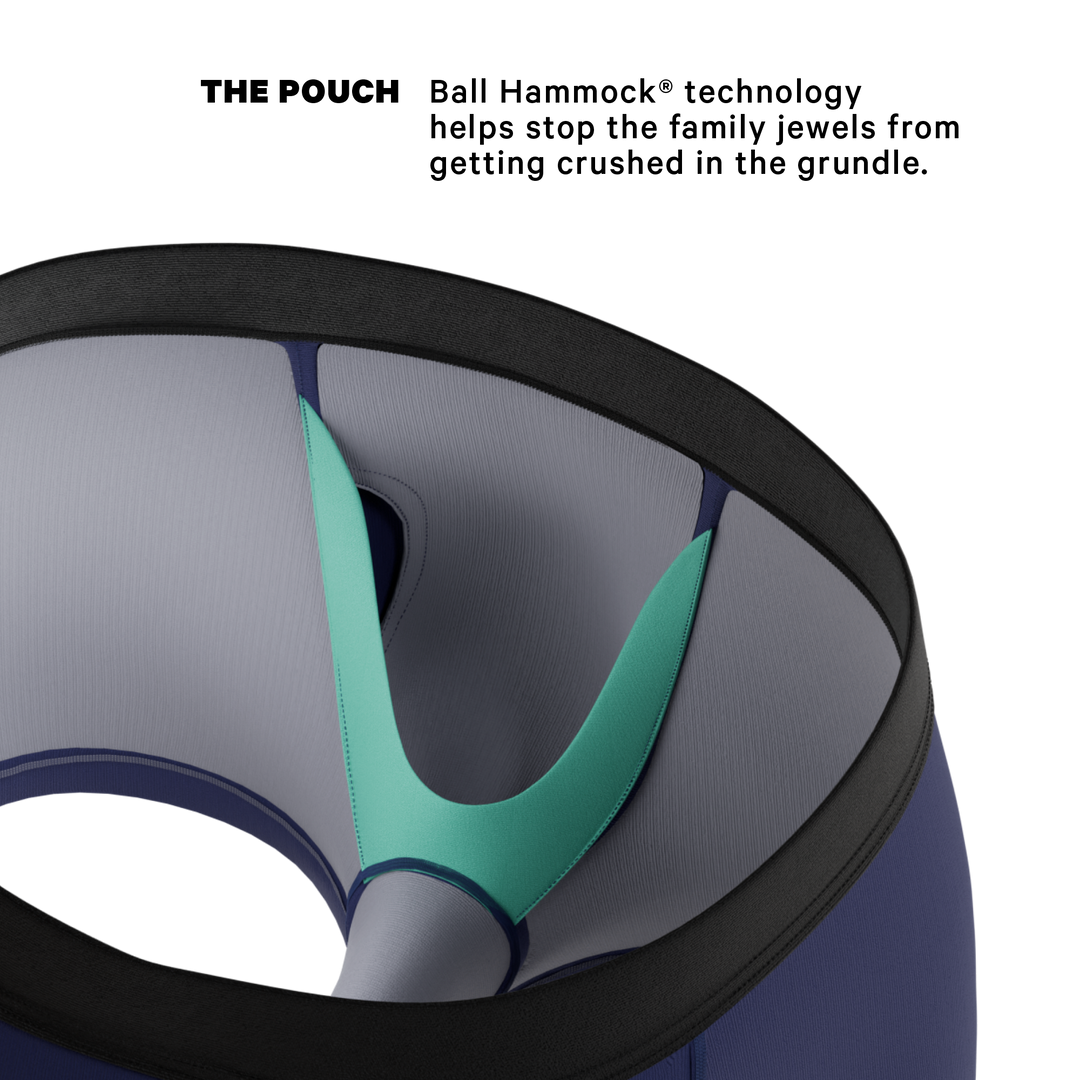 The Big Blue | Navy Ball Hammock® Pouch Trunks Underwear