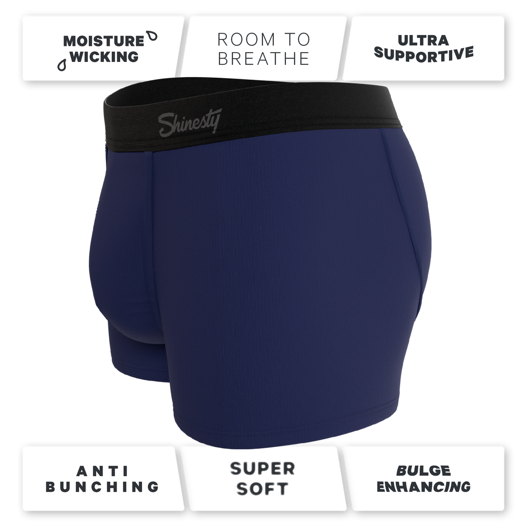 The Big Blue | Navy Ball Hammock® Pouch Trunks Underwear