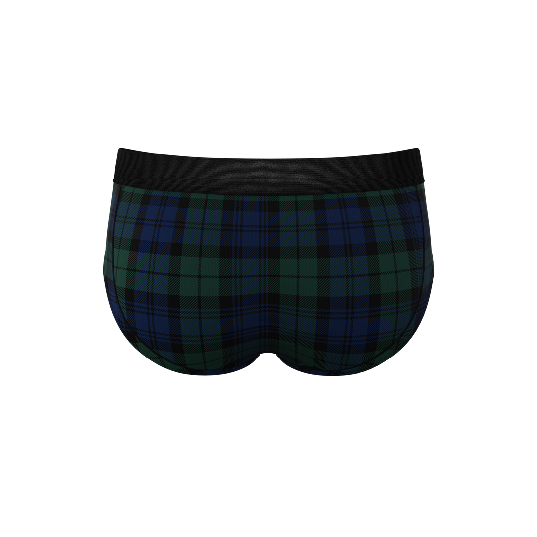 Shinesty "Black Watch" Tartan Plaid Ball Hammock® Pouch Underwear Briefs