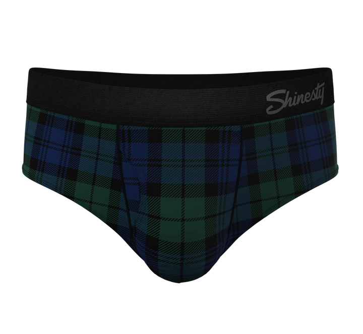 Shinesty "Black Watch" Tartan Plaid Ball Hammock® Pouch Underwear Briefs