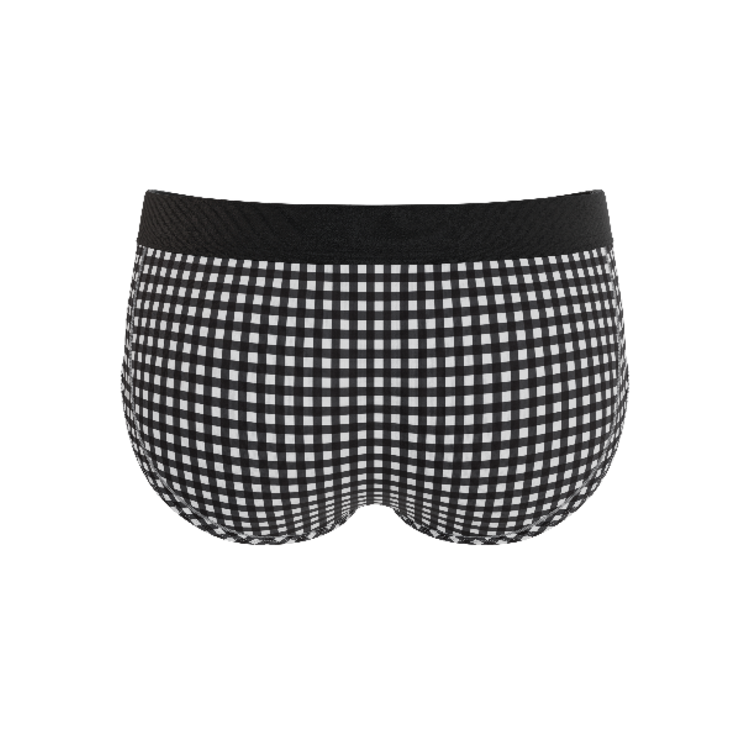 Shinesty The Blackberry Bramble window pane Ball Hammock pouch underwear briefs – men's window pane brief