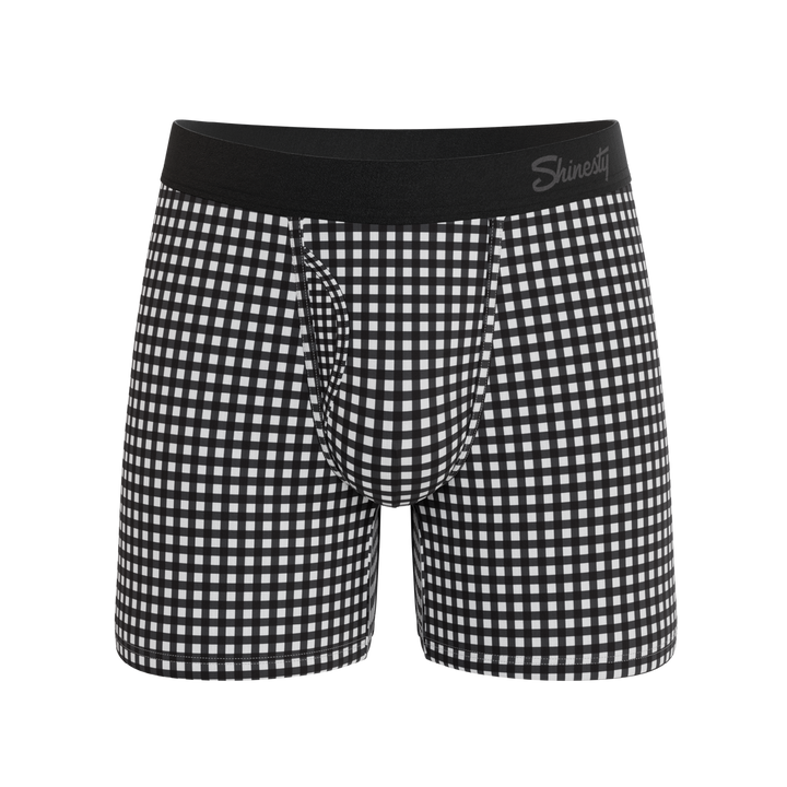 Shinesty The Blackberry Bramble window pane Ball Hammock Magnum Big Pouch – men's big pouch boxer