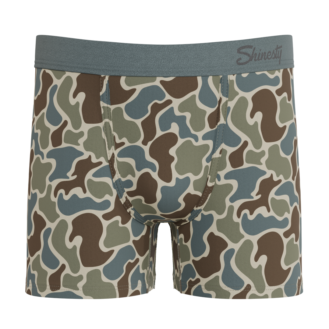 Shinesty The Blender grey duck camo youth boxer briefs – kids grey duck camo youth boxer briefs