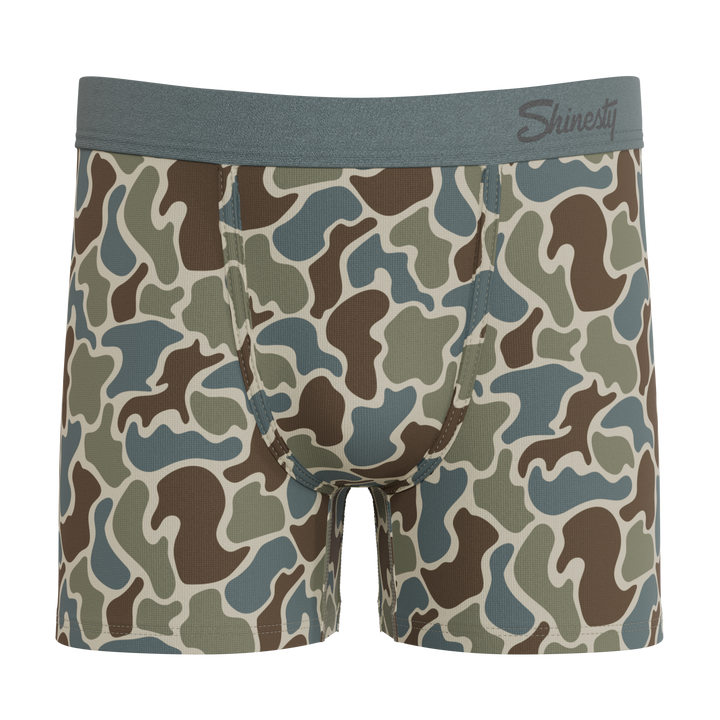 Shinesty The Blender grey duck camo youth boxer briefs – kids grey duck camo youth boxer briefs