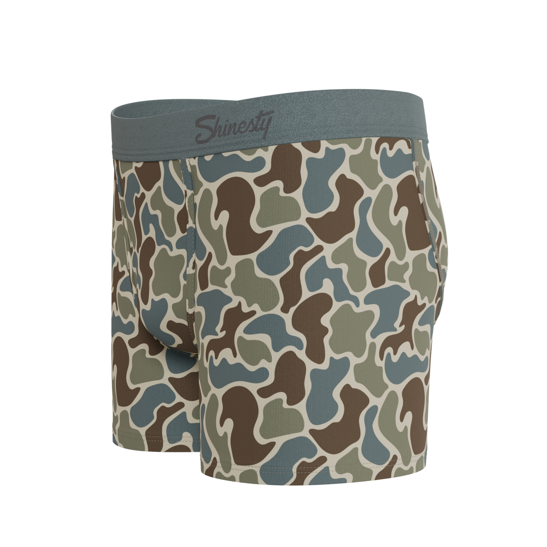 Shinesty The Blender grey duck camo youth boxer briefs – kids grey duck camo youth boxer briefs