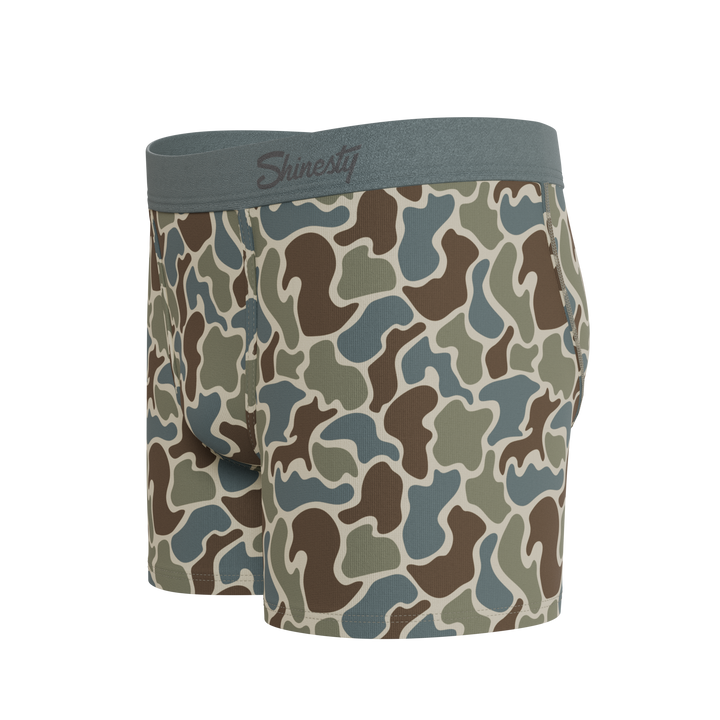 Shinesty The Blender grey duck camo youth boxer briefs – kids grey duck camo youth boxer briefs