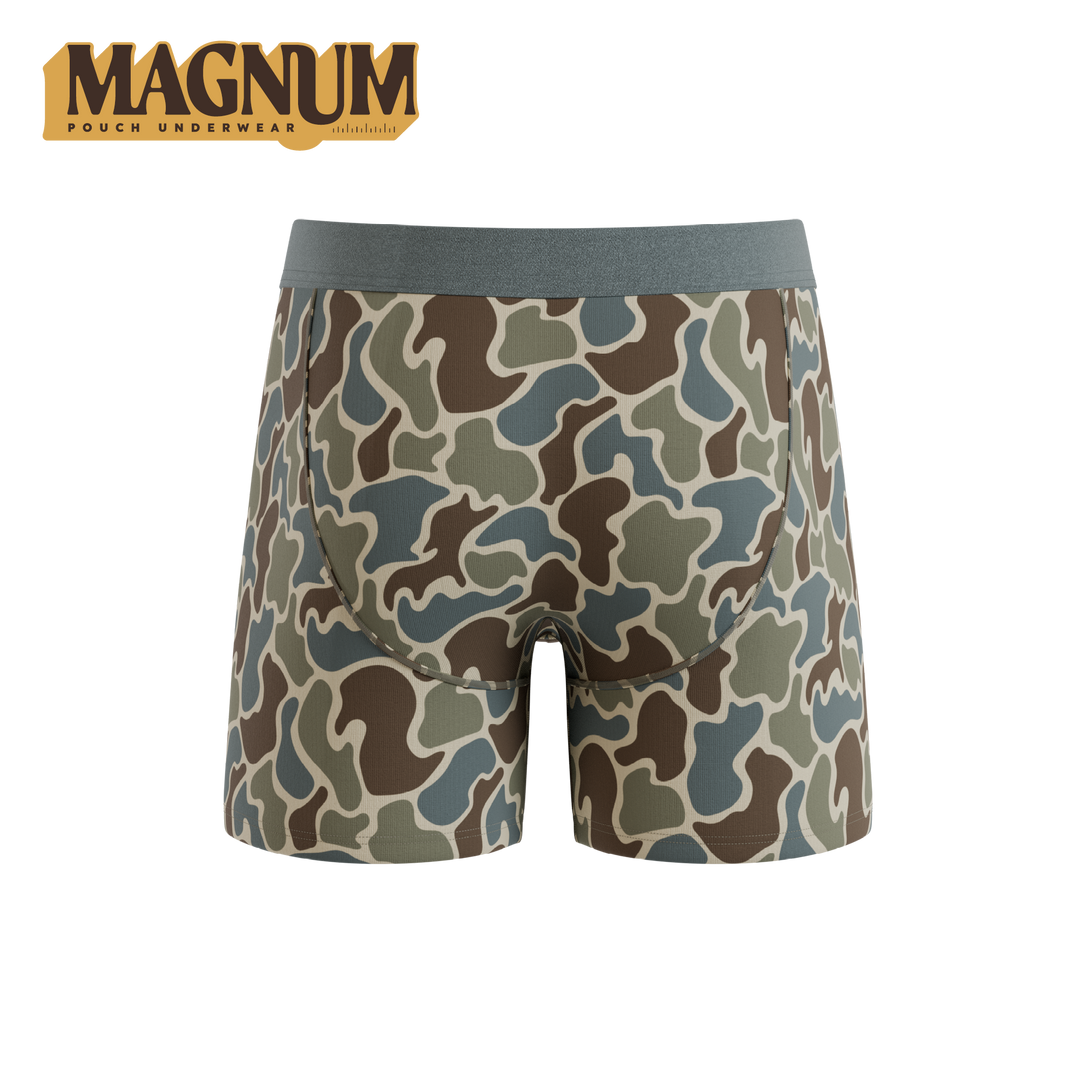 Shinesty The Blender grey duck camo Ball Hammock Magnum Big Pouch – men's grey camo big pouch boxer