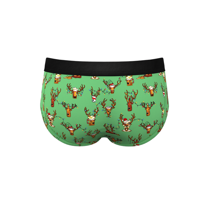 Shinesty "Blitzened" Reindeer Beer Ball Hammock® Briefs