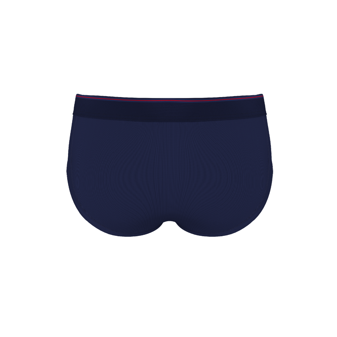 Shinesty "Blueberry Pie" Red Tip Navy Ball Hammock® Pouch Underwear Briefs